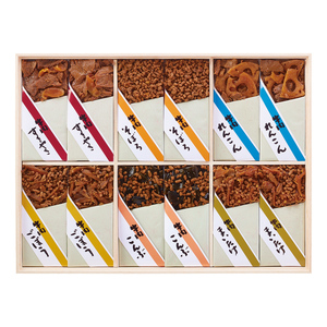 浅草今半 牛肉佃煮詰合せ（木箱）B