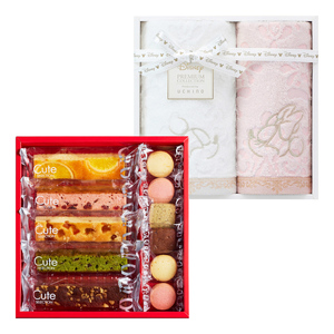 ひととえ キュートセレクションＣと ディズニー タオルセット