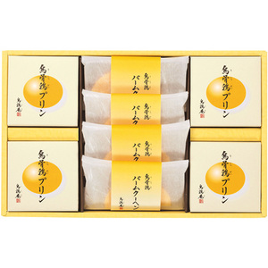 烏鶏庵 烏骨鶏バームクーヘン＆プリンＡ