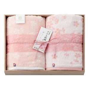 今治謹製 さくら紋織 バスタオル2枚セット