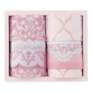 ジルスチュアート ブルームオーナメント ウォッシュタオル2枚セット