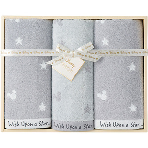 ディズニー 星に願いを フェイスタオル3枚セット