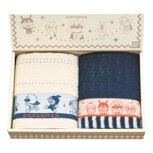 アンパンマン ラインギフト フェイスタオル2枚セット