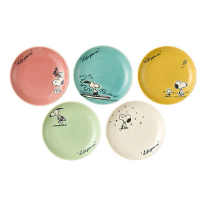 ピーナッツ スヌーピー シーズン ファイブプレートセット
