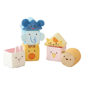 GENI by エド・インター ふわふわアニマルブロック