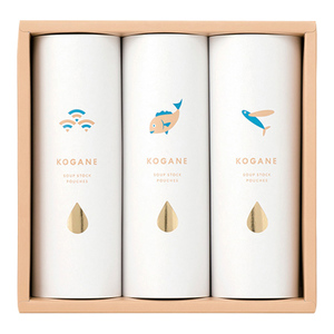 ちきり清水商店 KOGANE だしパック詰合せ3個入