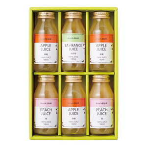 たかはた果樹園 国産果実のジュース6本セット