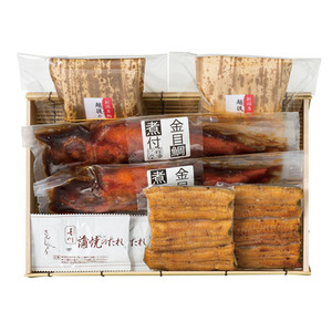 築地魚河岸やっちゃば倶楽部 漬け魚2種・煮魚・うなぎセット