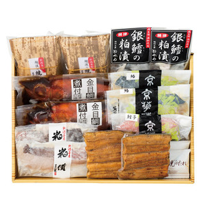 築地魚河岸やっちゃば倶楽部 漬け魚6種・煮魚・うなぎセット