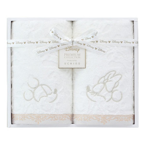 ディズニー プレミアム フェイスタオル2枚セット
