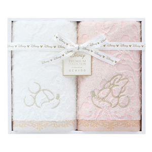 ディズニー プレミアム フェイスタオル2枚セット