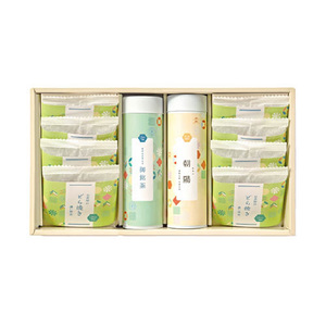 山田園 名入れ抹茶どら焼きと静岡茶C