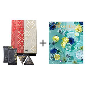 赤坂柿山 赤坂あわせ(紅・真珠)とカタログギフト プレゼンテージ ポロネーズ