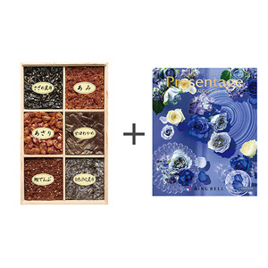 銀座新之助 貝新 佃煮詰合せとカタログギフト プレゼンテージ カンタータ