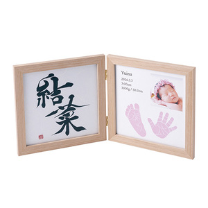 【単品】ベビーフォトフレーム命名書Bピンク