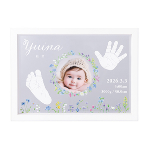 【単品】ベビーフォトフレームクリアBOX