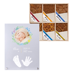 ベビーフォトフレームクリアボードBベビーブーケ＋浅草今半 牛肉佃煮詰合せ