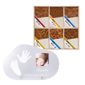 ベビーフォトフレームクリアボードB雲形＋浅草今半 牛肉佃煮詰合せ