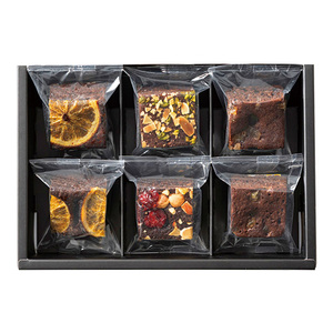 ホシフルーツ 名入れ ナッツとドライフルーツの贅沢ブラウニーA