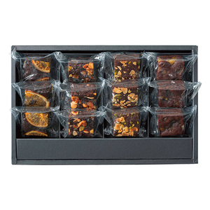 ホシフルーツ 名入れ ナッツとドライフルーツの贅沢ブラウニーC