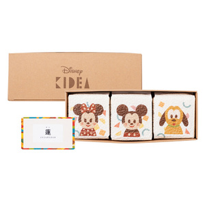 Disney KIDEA （名入れ）キューブ米3 個（再生素材エコボックス入）