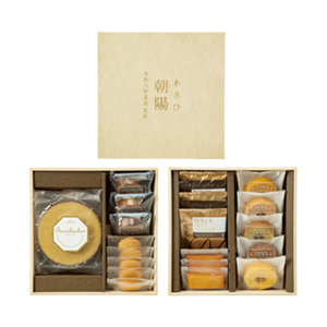 名入れ スイーツBOX（木箱二段）