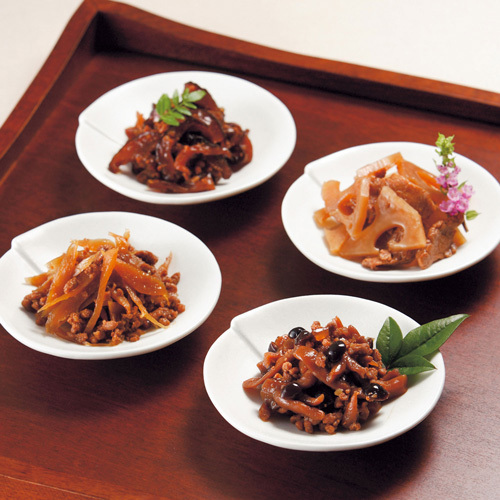 浅草今半 牛肉佃煮詰合せ（木箱）A