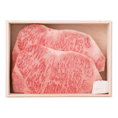 松阪牛 サーロインステーキ（木箱入）