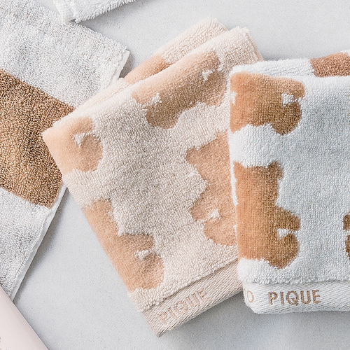 ジェラート ピケ ベア柄タオルハンカチ&ハンドクリームセット