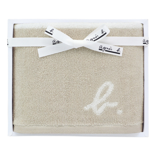 アニエスべー フェイスタオル