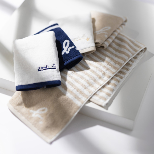 アニエスべー フェイスタオル2枚セット