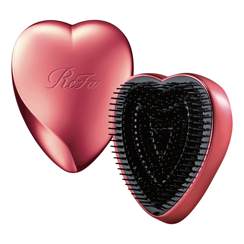リファ ハートブラシ シャインレッド