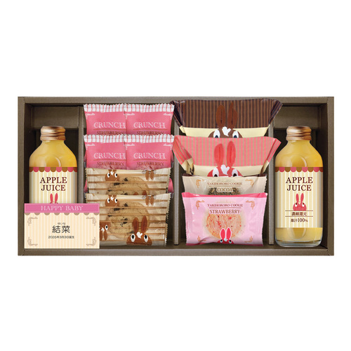 ロディ 名入れジュース＆スイーツセット C