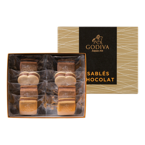 ゴディバ サブレショコラ8個入とTHE HOTEL フェイスタオル2枚セット