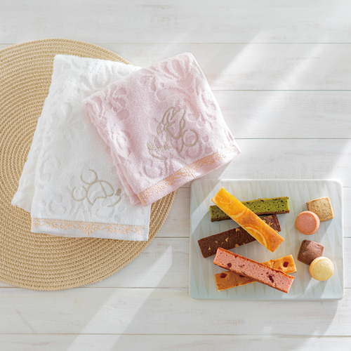 ひととえ キュートセレクションＣと ディズニー タオルセット