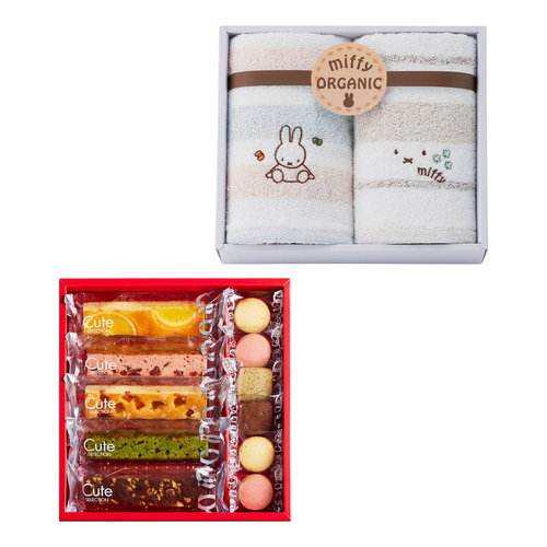 ひととえ キュートセレクションCとミッフィー タオルセットA