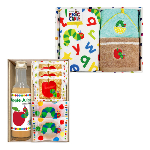 はらぺこあおむし ジュース&スイーツとタオルセットA