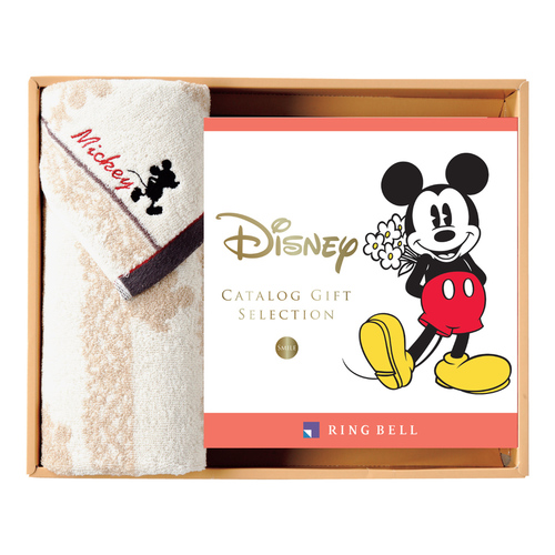カタログギフト ディズニー スマイル・SMILE&タオルセット