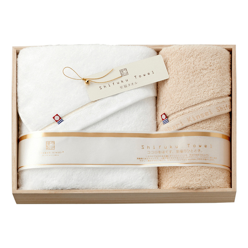 銀座ブールミッシュ ギフトセットAと今治謹製 至福タオルB