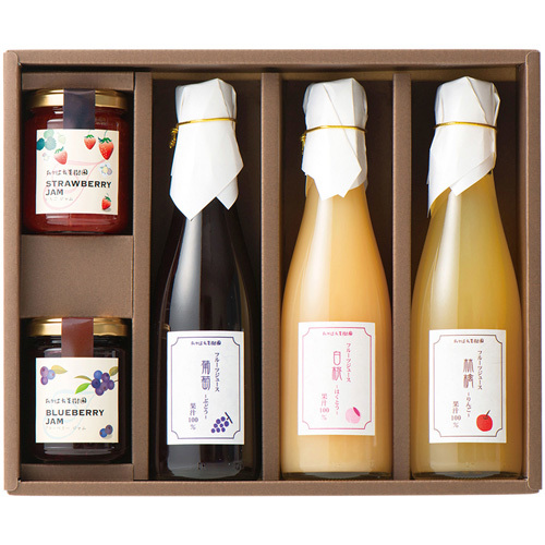 たかはた果樹園 フルーツジュース＆ジャムセット