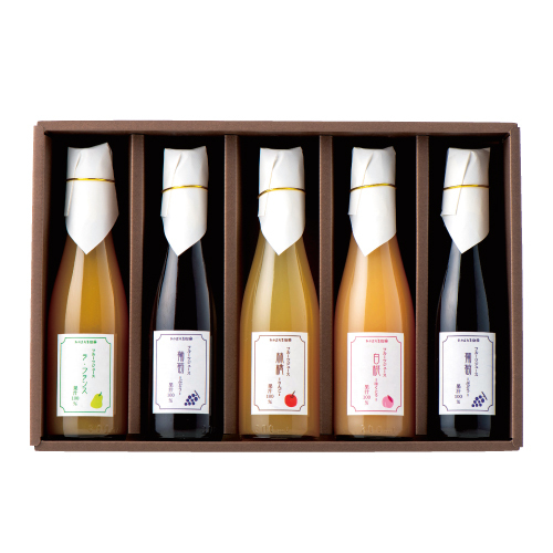 たかはた果樹園 フルーツジュース5本セット