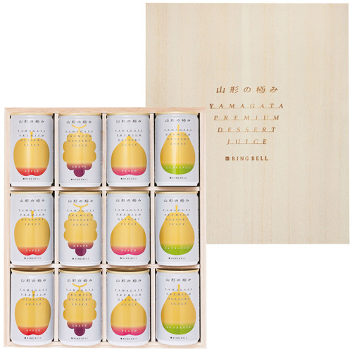 山形の極み プレミアムデザートジュース（4種）D