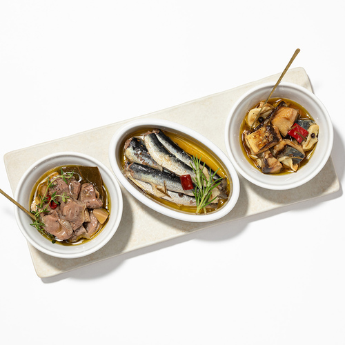 愛媛海産 港町小皿食堂 お酒によく合うタパスＡ