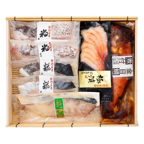 築地魚河岸やっちゃば倶楽部 祝い魚詰合せ 5種詰合せ7個入