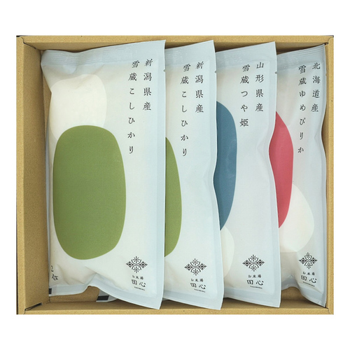 越後ファーム 銘柄米食べ比べセット4個入