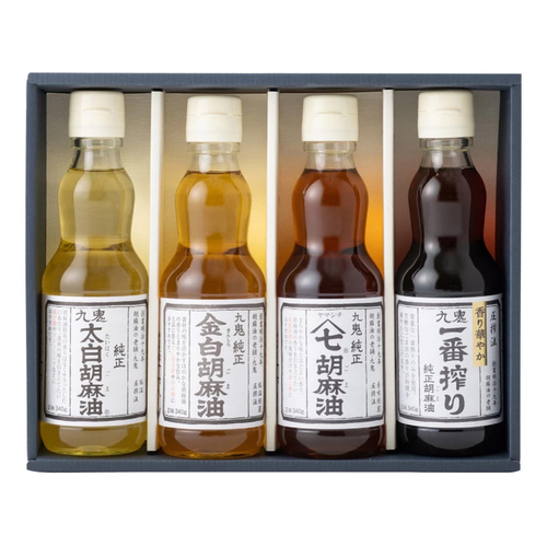 九鬼産業 胡麻油4種詰合せ