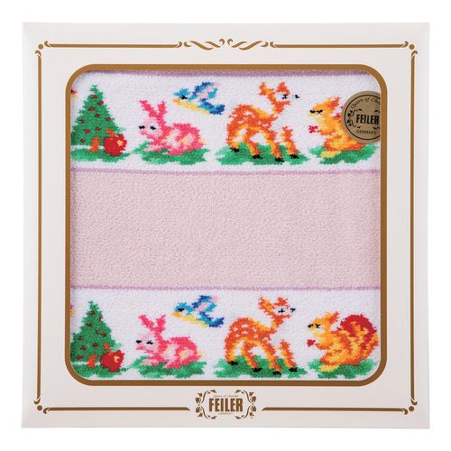 フェイラー ティップトップフォレストボーダー ハンカチ