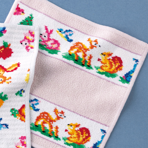 フェイラー ティップトップフォレストボーダー ハンカチ