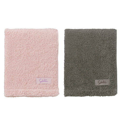 育てるタオル フェイスタオル2枚セット