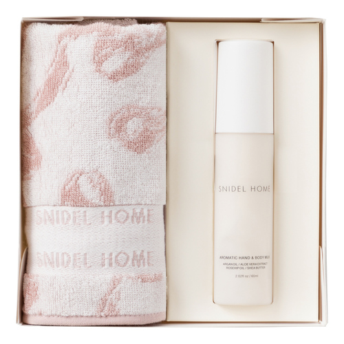 スナイデルホーム ハンドタオル&ハンド&ボディミルクセット
